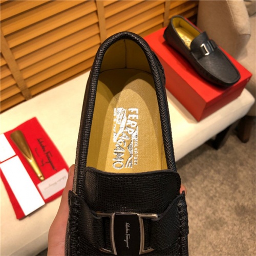Cheap Salvatore Ferragamo SF Leather Shoes For Men #498088 Replica Wholesale [$80.00 USD] [ITEM#498088] on Replica Salvatore Ferragamo Leather Shoes