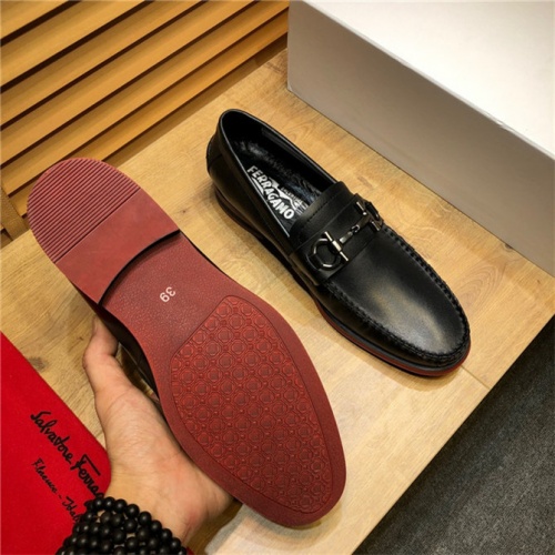 Cheap Salvatore Ferragamo SF Leather Shoes For Men #498105 Replica Wholesale [$82.00 USD] [ITEM#498105] on Replica Salvatore Ferragamo Leather Shoes