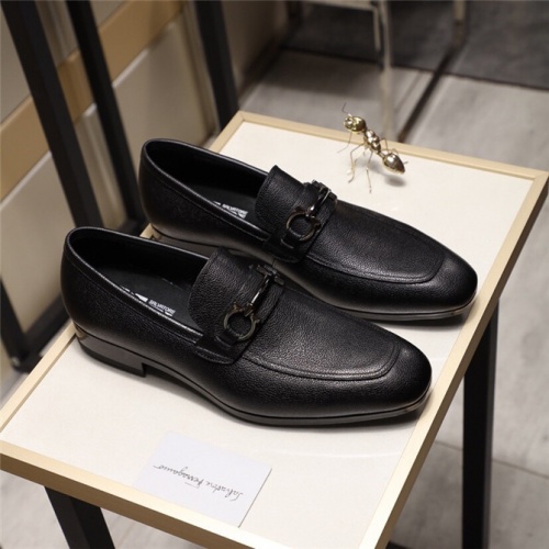 Cheap Salvatore Ferragamo SF Leather Shoes For Men #498108 Replica Wholesale [$85.00 USD] [ITEM#498108] on Replica Salvatore Ferragamo Leather Shoes