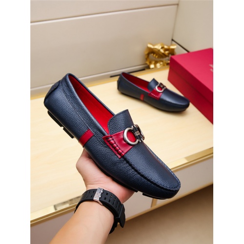 Cheap Salvatore Ferragamo SF Leather Shoes For Men #498112 Replica Wholesale [$69.00 USD] [ITEM#498112] on Replica Salvatore Ferragamo Leather Shoes