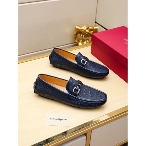 Cheap Salvatore Ferragamo SF Leather Shoes For Men #498116 Replica Wholesale [$69.00 USD] [ITEM#498116] on Replica Salvatore Ferragamo Leather Shoes