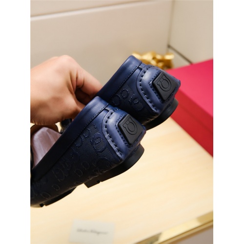Cheap Salvatore Ferragamo SF Leather Shoes For Men #498116 Replica Wholesale [$69.00 USD] [ITEM#498116] on Replica Salvatore Ferragamo Leather Shoes