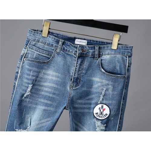 Cheap Moncler Jeans For Men #498189 Replica Wholesale [$50.00 USD] [ITEM#498189] on Replica Moncler Jeans