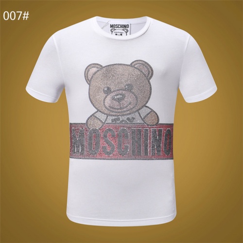 Cheap Moschino T-Shirts Short Sleeved For Men #498557 Replica Wholesale [$29.00 USD] [ITEM#498557] on Replica Moschino T-Shirts