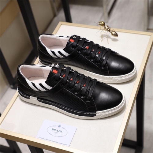 Cheap Prada Casual Shoes For Men #498867 Replica Wholesale [$69.00 USD] [ITEM#498867] on Replica Prada Flat Shoes
