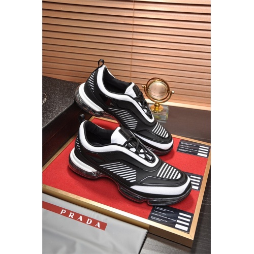 Cheap Prada Casual Shoes For Men #498870 Replica Wholesale [$122.00 USD] [ITEM#498870] on Replica Prada Flat Shoes