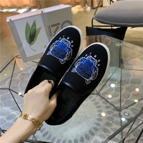 Cheap Kenzo Casual Shoes For Men #499083 Replica Wholesale [$69.00 USD] [ITEM#499083] on Replica Kenzo Shoes