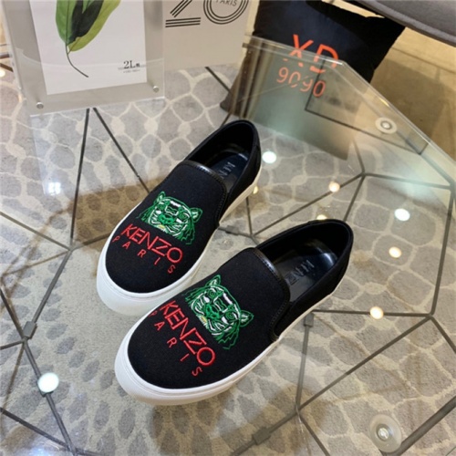 Cheap Kenzo Casual Shoes For Men #499085 Replica Wholesale [$69.00 USD] [ITEM#499085] on Replica Kenzo Shoes