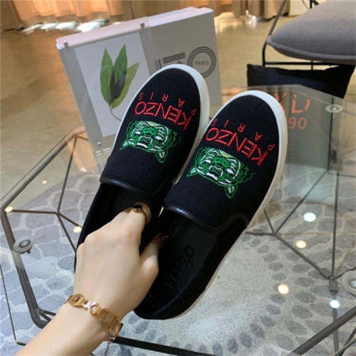 Cheap Kenzo Casual Shoes For Men #499085 Replica Wholesale [$69.00 USD] [ITEM#499085] on Replica Kenzo Shoes