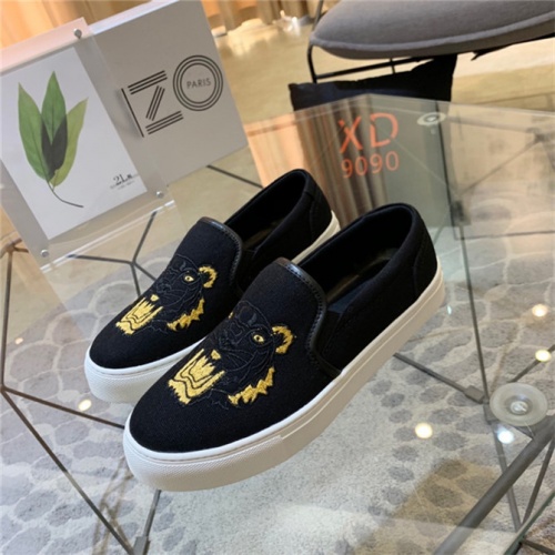 Cheap Kenzo Casual Shoes For Men #499086 Replica Wholesale [$69.00 USD] [ITEM#499086] on Replica Kenzo Shoes