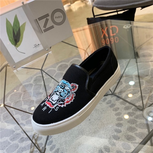 Cheap Kenzo Casual Shoes For Men #499087 Replica Wholesale [$69.00 USD] [ITEM#499087] on Replica Kenzo Shoes