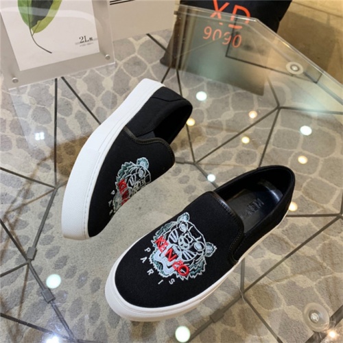 Cheap Kenzo Casual Shoes For Men #499089 Replica Wholesale [$69.00 USD] [ITEM#499089] on Replica Kenzo Shoes