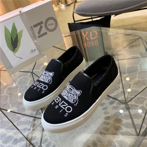 Cheap Kenzo Casual Shoes For Men #499091 Replica Wholesale [$69.00 USD] [ITEM#499091] on Replica Kenzo Shoes