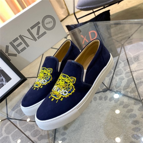Cheap Kenzo Casual Shoes For Men #499095 Replica Wholesale [$69.00 USD] [ITEM#499095] on Replica Kenzo Shoes