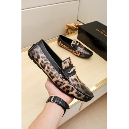 Cheap Jaguar Leather Shoes For Men #499128 Replica Wholesale [$80.00 USD] [ITEM#499128] on Replica Fashion Leather Shoes