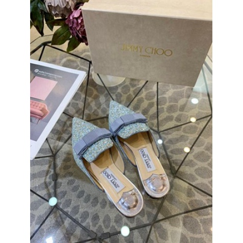 Cheap Jimmy Choo Fashion Slippers For Women #499573 Replica Wholesale [$88.00 USD] [ITEM#499573] on Replica Jimmy Choo Sandals