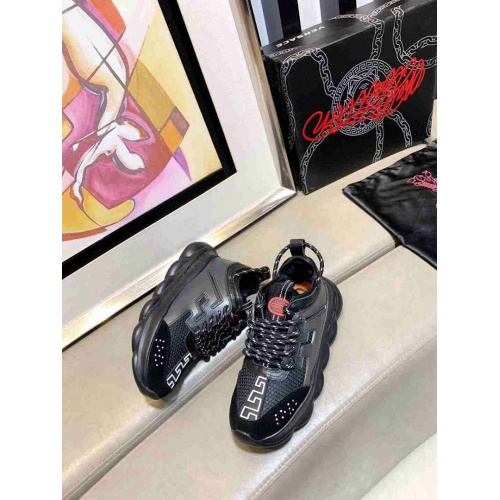 Cheap Versace Casual Shoes For Women #499792 Replica Wholesale [$96.00 USD] [ITEM#499792] on Replica Versace Casual Shoes