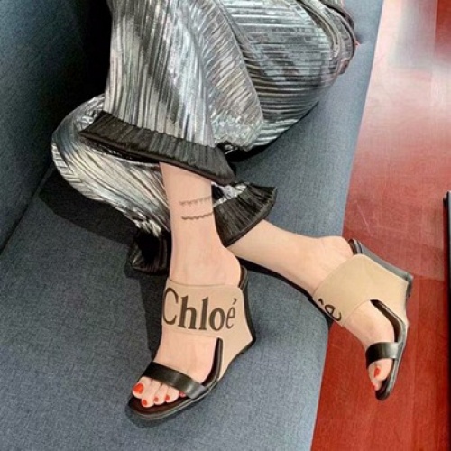 Cheap Chloe Fashion Slippers For Women #500118 Replica Wholesale [$78.00 USD] [ITEM#500118] on Replica Chloe Shoes