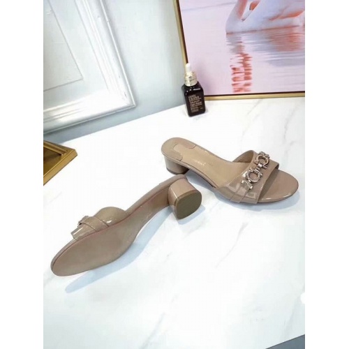 Cheap Salvatore Ferragamo SF Slippers For Women #500230 Replica Wholesale [$60.00 USD] [ITEM#500230] on Replica Salvatore Ferragamo Slippers