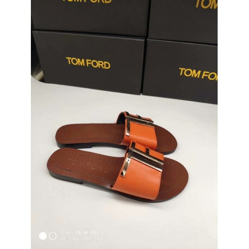 Cheap Tom Ford New Slippers For Women #500485 Replica Wholesale [$60.00 USD] [ITEM#500485] on Replica Tom Ford Shoes