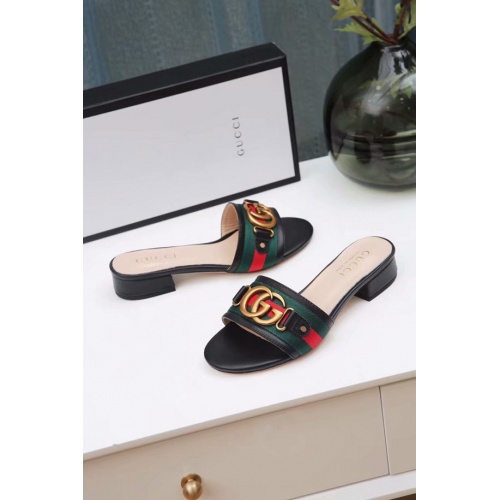 Cheap Gucci Fashion Slippers For Women #500910 Replica Wholesale [$65.00 USD] [ITEM#500910] on Replica Gucci Slippers