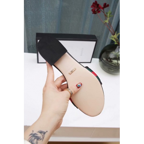 Cheap Gucci Fashion Slippers For Women #500910 Replica Wholesale [$65.00 USD] [ITEM#500910] on Replica Gucci Slippers