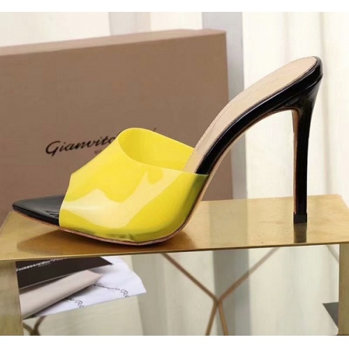 Cheap Gianvito Rossi Fashion Slippers For Women #500945 Replica Wholesale [$82.00 USD] [ITEM#500945] on Replica Gianvito Rossi Shoes