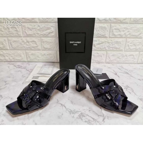 Cheap Yves Saint Laurent YSL Slippers For Women #501021 Replica Wholesale [$69.00 USD] [ITEM#501021] on Replica Yves Saint Laurent YSL Slippers