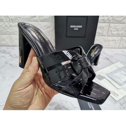 Cheap Yves Saint Laurent YSL Slippers For Women #501034 Replica Wholesale [$69.00 USD] [ITEM#501034] on Replica Yves Saint Laurent YSL Slippers