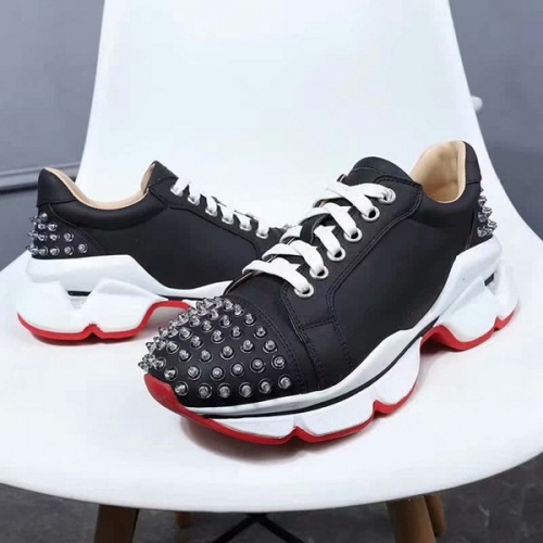 Cheap Christian Louboutin CL Shoes For Women #501270 Replica Wholesale [$118.00 USD] [ITEM#501270] on Replica Christian Louboutin Casual Shoes