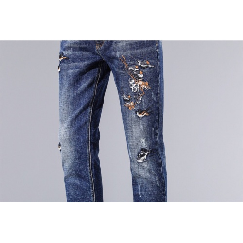 Cheap Dolce &amp; Gabbana D&amp;G Jeans For Men #502467 Replica Wholesale [$50.00 USD] [ITEM#502467] on Replica Dolce &amp; Gabbana D&amp;G Jeans