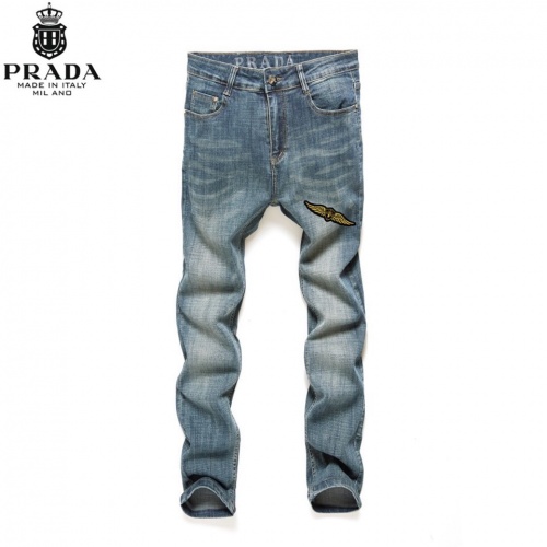 Cheap Prada Jeans For Men #502471 Replica Wholesale [$50.00 USD] [ITEM#502471] on Replica Prada Jeans