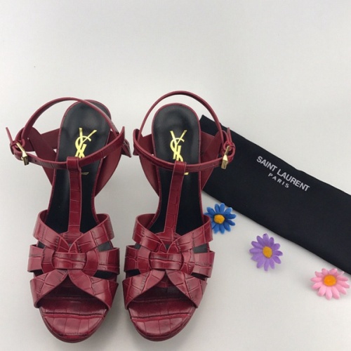 Cheap Yves Saint Laurent YSL Sandal For Women #502499 Replica Wholesale [$92.00 USD] [ITEM#502499] on Replica Yves Saint Laurent YSL Sandal