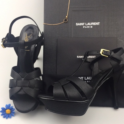 Cheap Yves Saint Laurent YSL Sandal For Women #502528 Replica Wholesale [$85.00 USD] [ITEM#502528] on Replica Yves Saint Laurent YSL Sandal