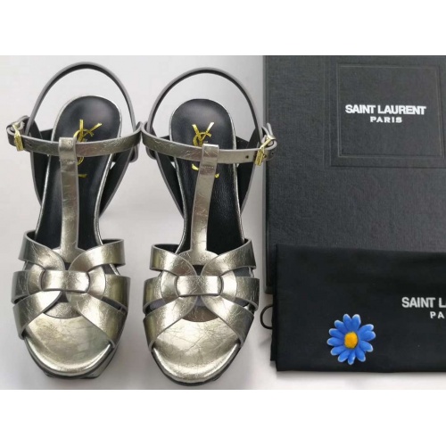 Cheap Yves Saint Laurent YSL Sandal For Women #502536 Replica Wholesale [$85.00 USD] [ITEM#502536] on Replica Yves Saint Laurent YSL Sandal