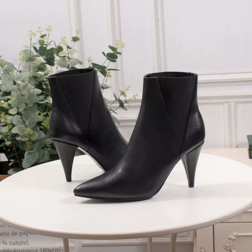 Cheap Yves Saint Laurent YSL Boots For Women #502615 Replica Wholesale [$88.00 USD] [ITEM#502615] on Replica Yves Saint Laurent YSL Boots
