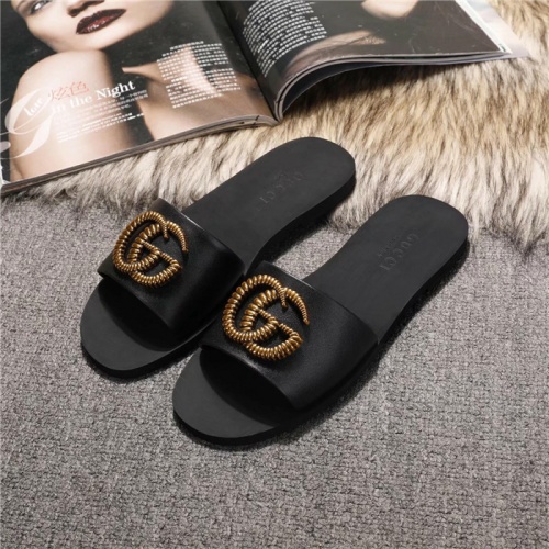 Cheap Gucci Fashion Slippers For Women #502966 Replica Wholesale [$60.00 USD] [ITEM#502966] on Replica Gucci Slippers