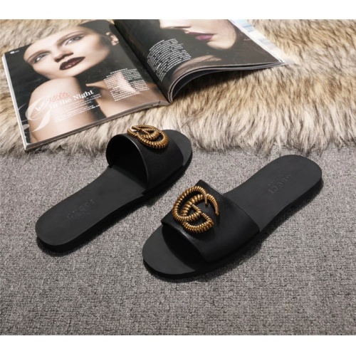 Cheap Gucci Fashion Slippers For Women #502966 Replica Wholesale [$60.00 USD] [ITEM#502966] on Replica Gucci Slippers