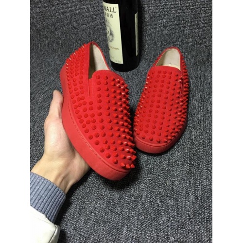 Cheap Christian Louboutin Casual Shoes For Men #502997 Replica Wholesale [$82.00 USD] [ITEM#502997] on Replica Christian Louboutin Casual Shoes