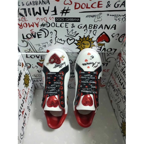 Cheap Dolce &amp; Gabbana D&amp;G Casual Shoes For Men #503136 Replica Wholesale [$82.00 USD] [ITEM#503136] on Replica Dolce &amp; Gabbana D&amp;G Casual Shoes