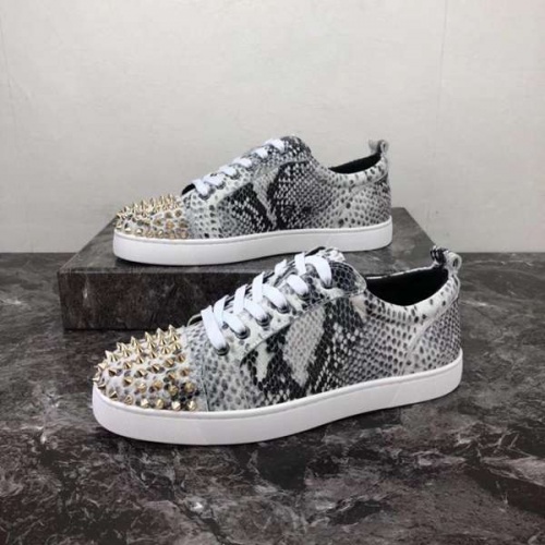 Cheap Christian Louboutin CL Casual Shoes For Women #503150 Replica Wholesale [$82.00 USD] [ITEM#503150] on Replica Christian Louboutin Casual Shoes