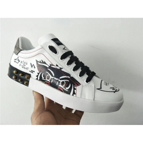 Cheap Dolce &amp; Gabbana D&amp;G Casual Shoes For Men #503232 Replica Wholesale [$85.00 USD] [ITEM#503232] on Replica Dolce &amp; Gabbana D&amp;G Casual Shoes