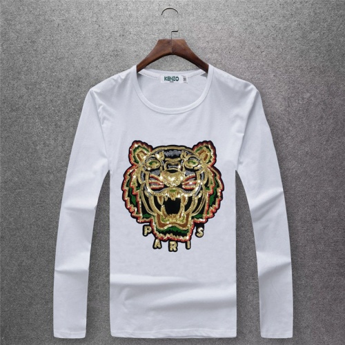 Cheap Kenzo T-Shirts Long Sleeved For Men #503883 Replica Wholesale [$29.00 USD] [ITEM#503883] on Replica Kenzo T-Shirts