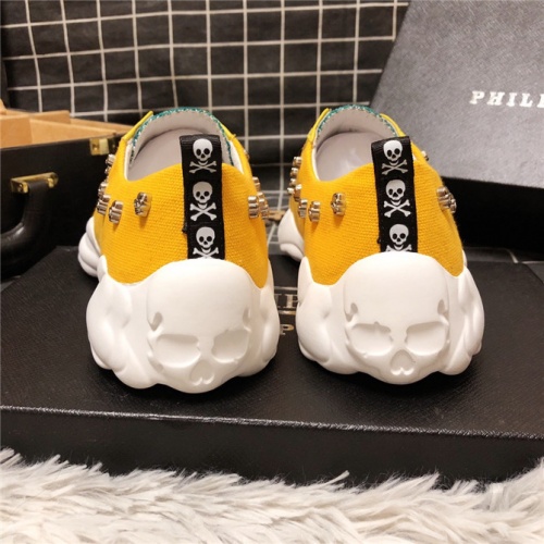 Cheap Philipp Plein Shoes For Men #504262 Replica Wholesale [$76.00 USD] [ITEM#504262] on Replica Philipp Plein Casual Shoes