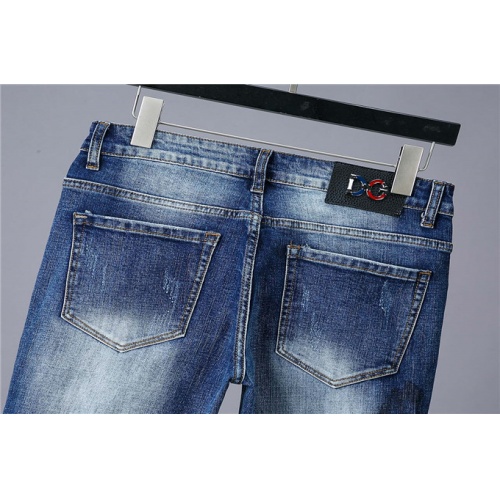 Cheap Dolce &amp; Gabbana D&amp;G Jeans For Men #504592 Replica Wholesale [$50.00 USD] [ITEM#504592] on Replica Dolce &amp; Gabbana D&amp;G Jeans