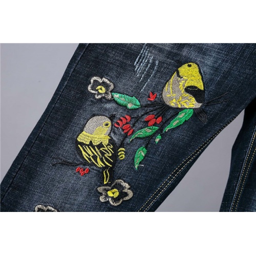 Cheap Dolce &amp; Gabbana D&amp;G Jeans For Men #504597 Replica Wholesale [$50.00 USD] [ITEM#504597] on Replica Dolce &amp; Gabbana D&amp;G Jeans