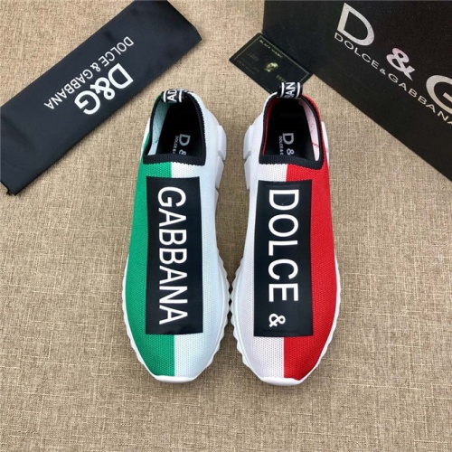 Cheap Dolce &amp; Gabbana D&amp;G Casual Shoes For Men #505306 Replica Wholesale [$76.00 USD] [ITEM#505306] on Replica Dolce &amp; Gabbana D&amp;G Casual Shoes