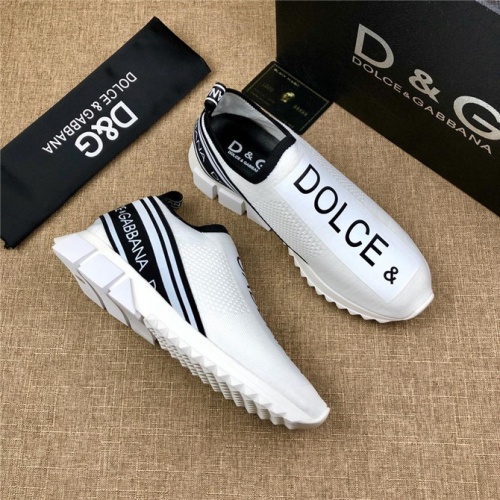 Cheap Dolce &amp; Gabbana D&amp;G Casual Shoes For Men #505307 Replica Wholesale [$76.00 USD] [ITEM#505307] on Replica Dolce &amp; Gabbana D&amp;G Casual Shoes