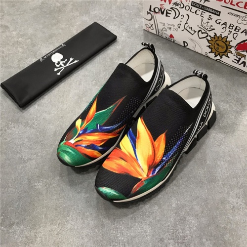 Cheap Dolce &amp; Gabbana D&amp;G Casual Shoes For Women #505323 Replica Wholesale [$80.00 USD] [ITEM#505323] on Replica Dolce &amp; Gabbana D&amp;G Casual Shoes