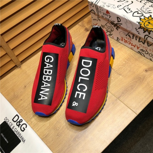 Cheap Dolce &amp; Gabbana D&amp;G Casual Shoes For Men #505333 Replica Wholesale [$68.00 USD] [ITEM#505333] on Replica Dolce &amp; Gabbana D&amp;G Casual Shoes